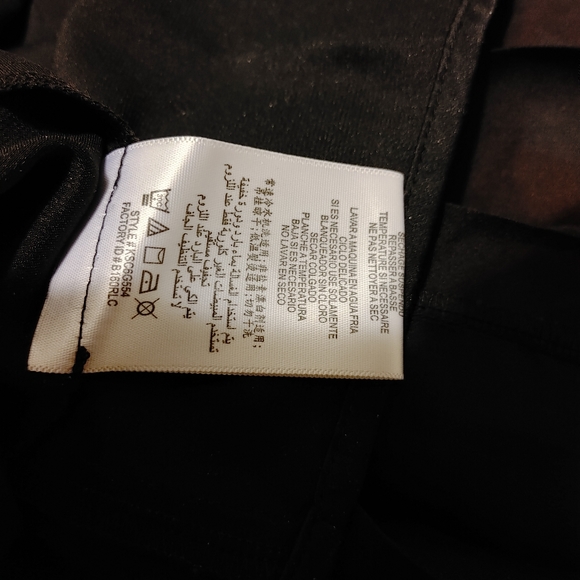 BCBGeneration  Babydoll Black Pleated Strappy Mini Dress (Size M) - Picture 8 of 8